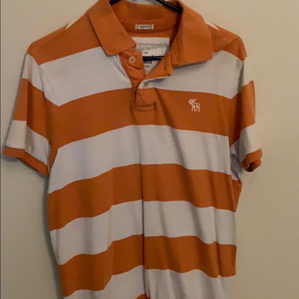 Vintage A&F muscle polo